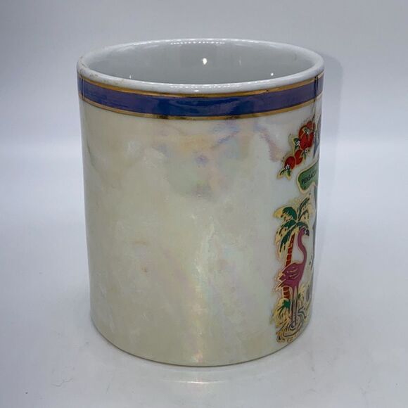 Vintage souvenir Florida Lustreware Mug - Picture 4 of 7